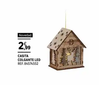 Leroy Merlin Casita colgante led oferta