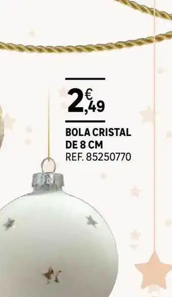 Leroy Merlin Bola cristal de 8 cm oferta