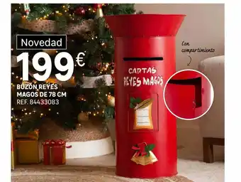 Leroy Merlin Buzón reyes magos de 78 cm oferta