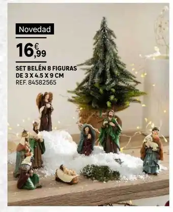 Leroy Merlin Set belén 8 figuras de 3 x 4.5 x 9 cm oferta
