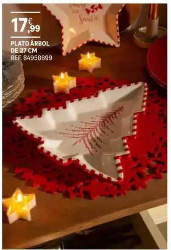 Leroy Merlin Plato árbol de 27 cm oferta