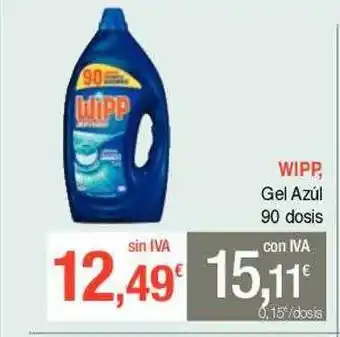 Masymas Wipp gel azul oferta