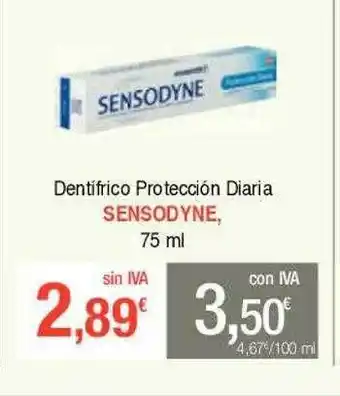 Masymas Dentifrico protección diaria sensodyne oferta