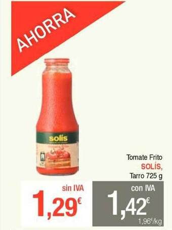 Masymas Tomate frito solis oferta
