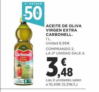 Supercor 2a unidad -50% aceite de oliva virgen extra carbonell oferta