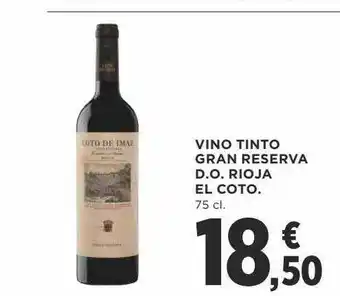 Supercor Vino tinto gran reserva d.o. rioja el coto oferta