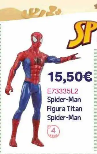 Panre Spider-man figura titan spider-man oferta