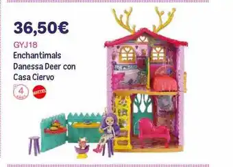Enchantimals danessa deer con casa ciervo