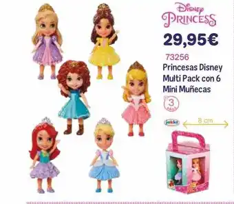 Panre Princesas disney multi pack con 6 mini muñecas oferta