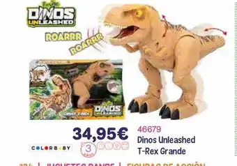 Panre Dinos unleashed t-rex grande color baby oferta