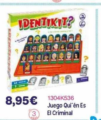 Panre Juego qui én es el criminal oferta