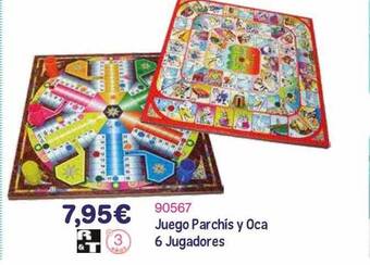 Panre Juego parchis y oca 6 jugadores oferta