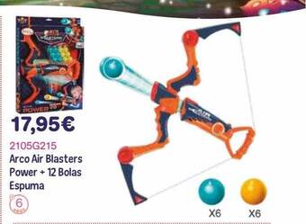 Panre Arco air blasters power + 12 bolas espuma oferta