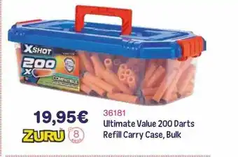 Panre Ultimate value 200 darts refill carry case bulk zuru oferta