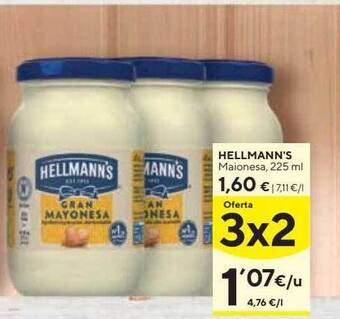 Caprabo Hellmann's maionesa oferta