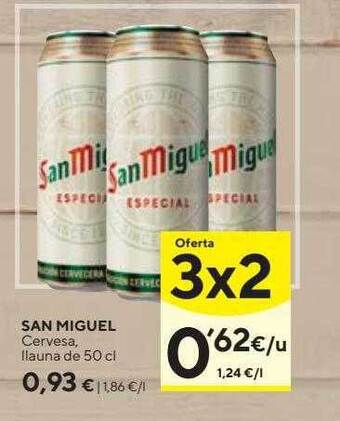 Caprabo San miguel cervesa oferta