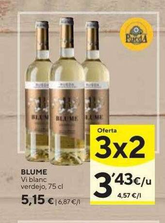 Caprabo Blume vi blanc verdejo oferta