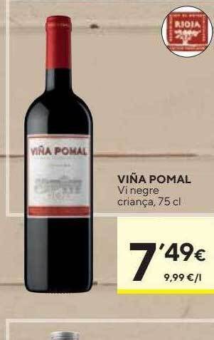Caprabo Viña pomal vi negre criança oferta