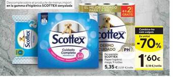 Caprabo Scottex paper higiènic mega oferta