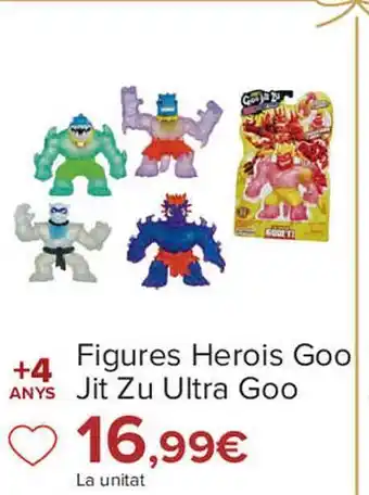 Carrefour Figures herois goo jit zu ultra goo oferta
