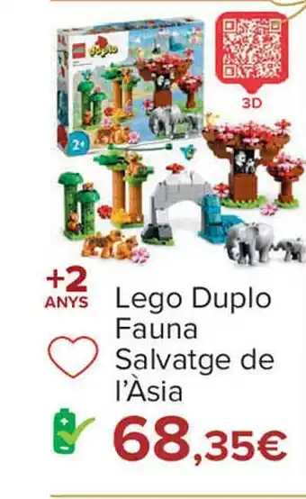 Carrefour Lego duplo fauna salvatge de l'àsia oferta