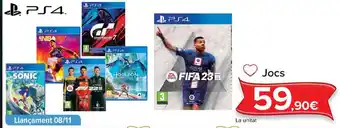 Carrefour Jocs ps4 oferta