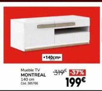 Conforama Mueble tv montreal oferta