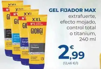 SPAR Gran Canaria Gel fijador max oferta