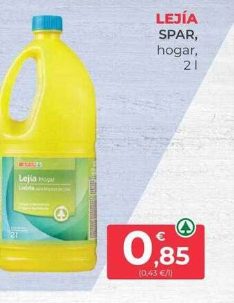 SPAR Gran Canaria Lejia spar oferta