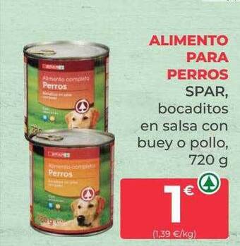 SPAR Gran Canaria Alimento para perros spar oferta