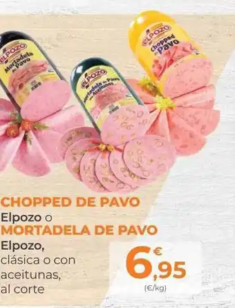 SPAR Gran Canaria Chopped de pavo elpozo mortadela de pavo elpozo oferta