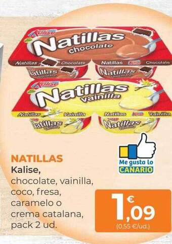 SPAR Gran Canaria Natillas kalise oferta