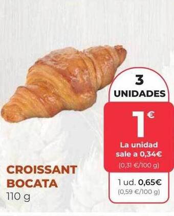 SPAR Gran Canaria Croissant bocata oferta