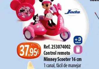 Control remoto minney scooter 16cm