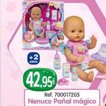 Todojuguete Nenuco pañal mágico oferta