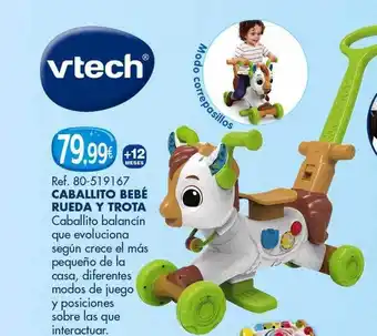Todojuguete Caballito bebé rueda y trota vtech oferta