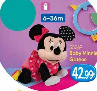 Todojuguete Baby minnie gateos oferta