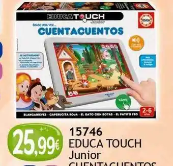 Todojuguete Educa touch junior cuentacuentos oferta
