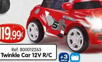 Todojuguete Twinkle car 12v r c oferta