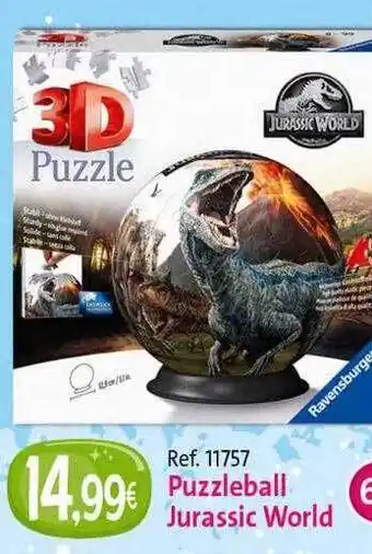 Todojuguete Puzzleball jurassic world oferta
