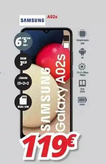 Mi electro Samsung A02s oferta
