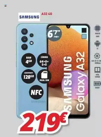 Mi electro Samsung A32 4G oferta