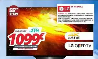 Mi electro LG Tv 55BX6LA oferta