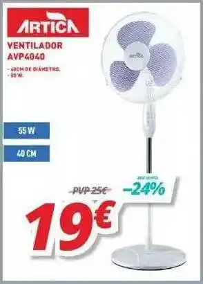 Mi electro Artica Ventilador AVP4040 oferta