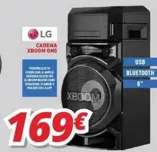 Mi electro LG Cadena Xboom On5 oferta