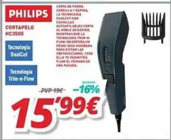 Mi electro Philips Cortapelo HC3505 oferta