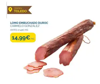 Cash Ecofamilia Lomo embuchado duroc oferta