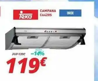 Mi electro Teka Campana C64205 oferta