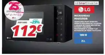 Mi electro LG Microondas MH6535GIB oferta