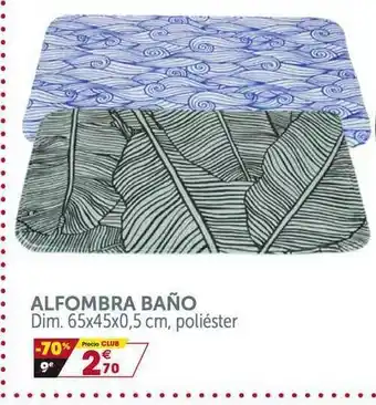 GiFi Alfombra Baño 65x45x0,5 Cm oferta